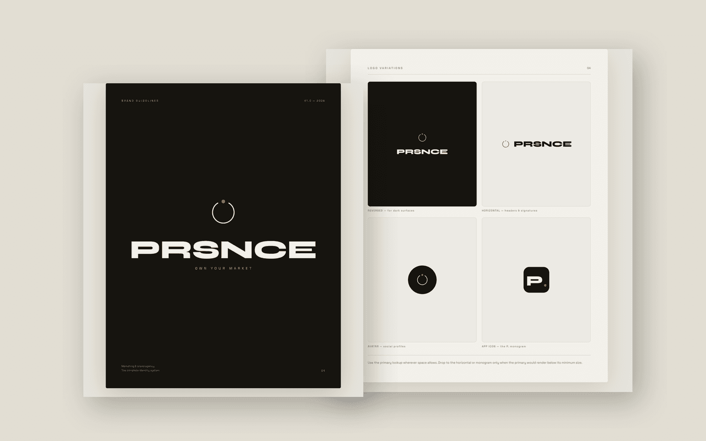 PRSNCE — We built ours first.